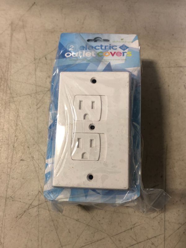 Photo 2 of 5 PACK ----  Child Safety Plug Socket Covers, Plug Covers for Electrical Outlets, Electrical Safety Baby Products, White, Set of 2