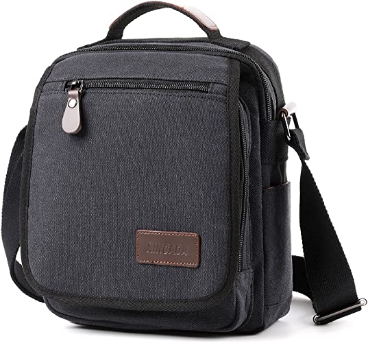 Photo 1 of XINCADA Mens Bag Messenger Bag Canvas Shoulder Bags Travel Bag Man Purse Crossbody Bags for Work Business