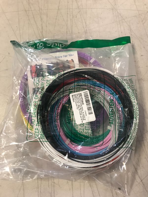 Photo 2 of 3D Pen PLA Filament Refills, 20 Colors, 20 Feet Each Color, Total 400 Feet by TTYT3D, Support for All 1.75mm 3D Printer and 3D Pen, Not Fit for 3Doodler Pen 20 Colors: 5 Transparent Colors, 15 Solid Colors