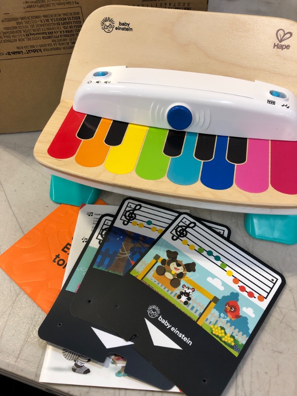 Photo 2 of Baby Einstein and Hape Magic Touch Piano Wooden Musical Toddler Toy, Age 6 Months and Up