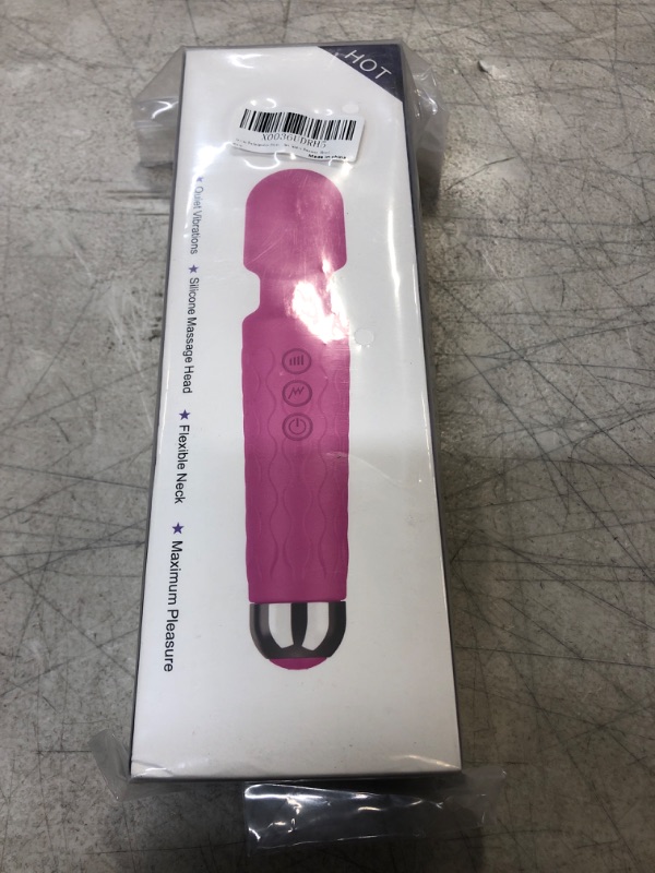 Photo 2 of --Brand new factory sealed-- Catcan Rechargeable Personal Massager, Mini Massager, 8 Speeds 20 Vibration Modes, Handheld Cordless Waterproof, Therapy Back Neck Muscle Aches Sports Recovery (Rose) 