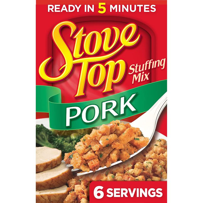 Photo 1 of 10x Stove Top Stuffing Mix for Pork (6 oz Box)
Best By: July 01, 2023