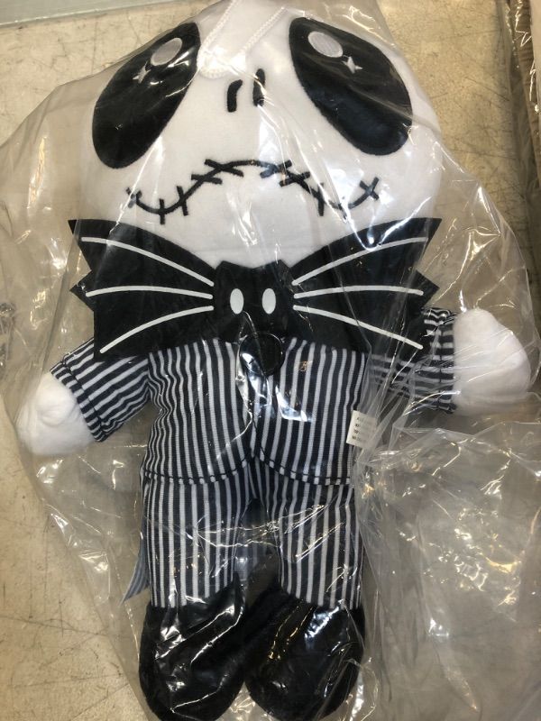 Photo 2 of Jack Skellington Plush Doll, illuOkey Nightmare Before Christmas Toys, Pumpkin King Plush Stuffed Lovely Baby Dolls, 12.5 Inches