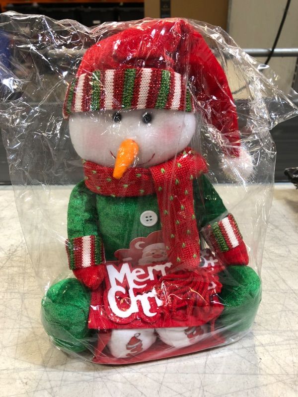 Photo 1 of Holiday Countdown Calendar 2023 Gift for Kids Boy Girl Classroom Home Office Decorations Snowmen Collections Stuffed Animal Plush Festival Unique Calendar