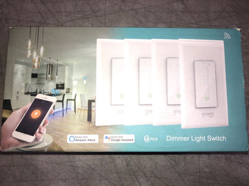 Photo 1 of Gosund Smart Dimmer Switch 4 PACK 
