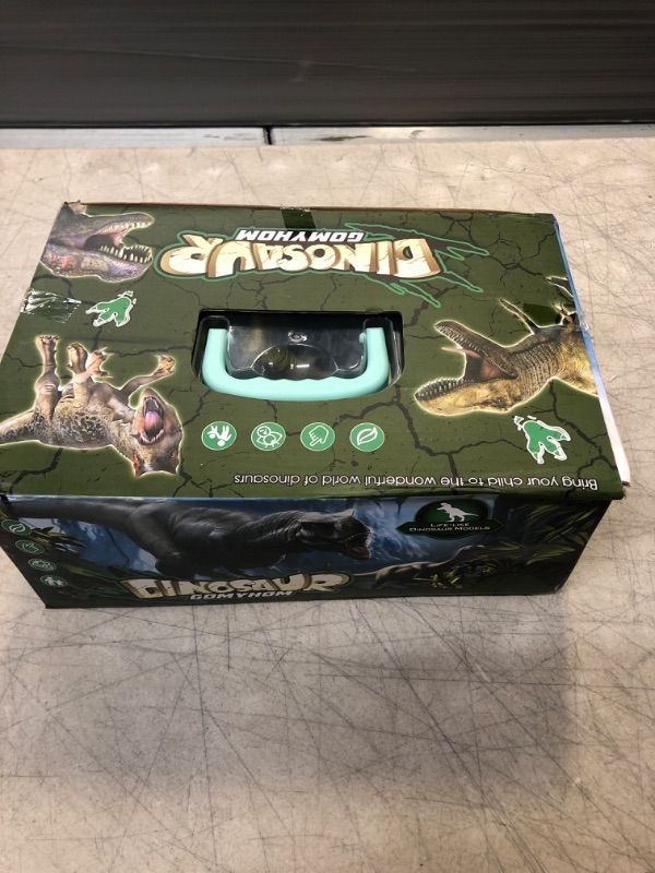 Photo 2 of Dinosaur Toys, Dinosaur Toys for Kids 3-5 with Activity Play Mat & Trees, Dinosaur Toys for Kids 5-7 Including 9 Dinosaurs, Storage Box, Packing Box, Kids Dinosaur Toys for Boys & Girls.