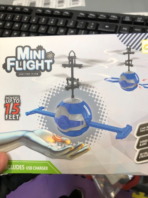 Photo 1 of Flying Ball, Kids Flying Toys Infrared Induction Models Aircraft Helicopter Ball Kids Gadgets Mini Drone Flying Toys