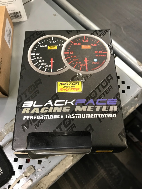 Photo 1 of Black Face Racing Meter 