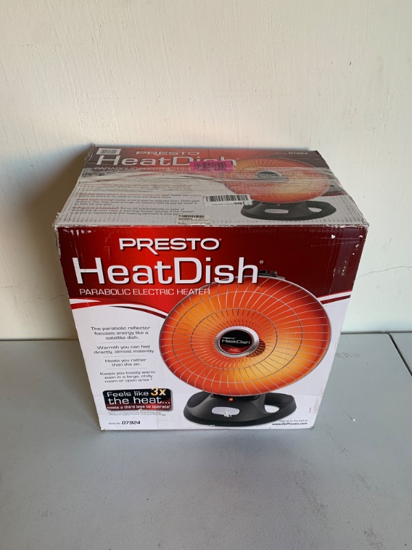 Photo 4 of Presto HeatDish Plus Parabolic Heater