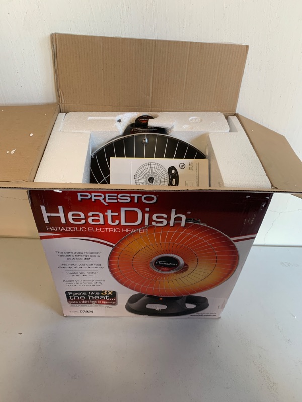Photo 3 of Presto HeatDish Plus Parabolic Heater