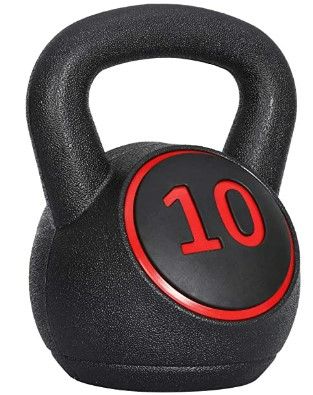 Photo 1 of Kettle bell 10lb Covered With Durable HDPE Outer Layer Filled With Cement New Packaged 