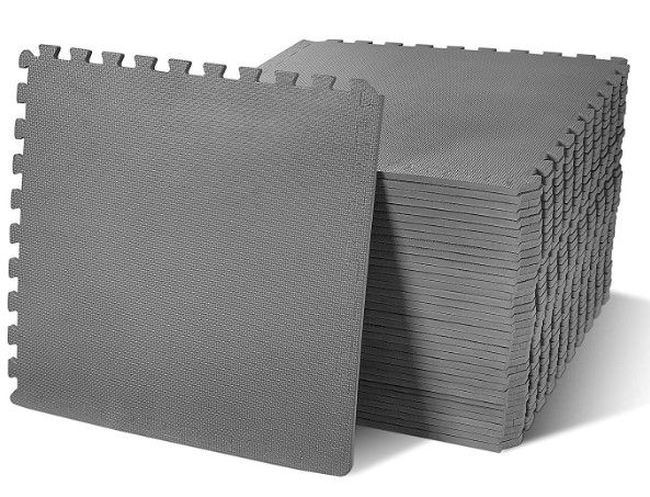 Photo 1 of Balance From Puzzle Exercise Mat with EVA Foam Interlocking Tiles 2x2 144 Square Feet 
