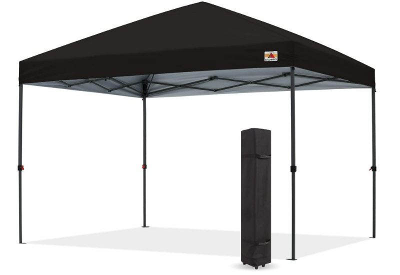 Photo 1 of ABCCANOPY Durable Easy Pop up Canopy Tent 8x8, Black