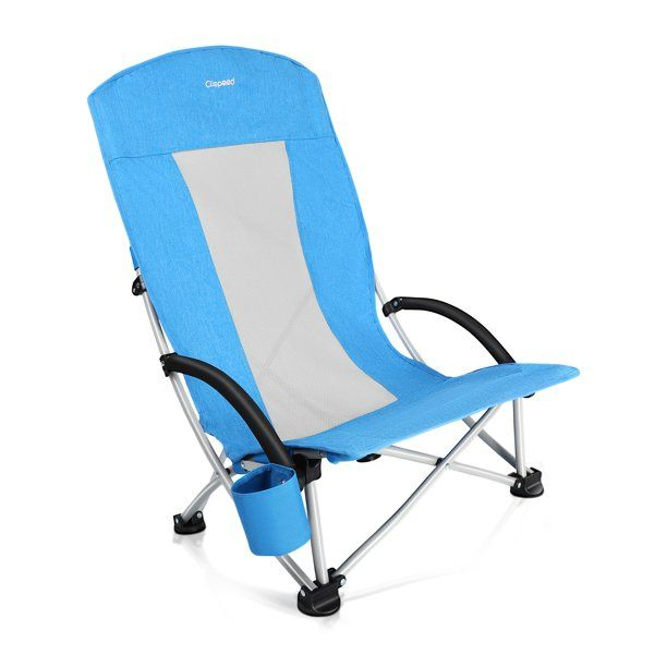 Photo 1 of NUOLUX Clispeed 1 Set Folding Beach Chair Oxford Cloth Camping Chair Heavy Duty Foldable Chair Outside Lawn Beach Chair
