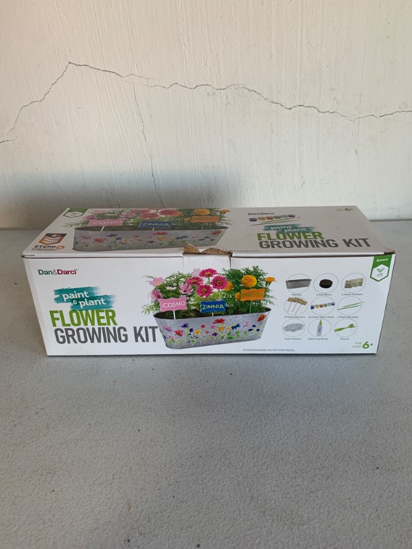 Photo 3 of Paint & Plant Flower Craft Kit for Kids - Best Birthday Science Crafts Gifts for Girls & Boys Age 5 6 7 8-12 Year Old Girl Gift - Children Gardening Kits, Art Projects Toys for Ages 5-12 years