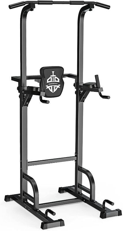 Photo 1 of Sportsroyals Power Tower Dip Station Pull Up Bar for Home Gym Strength Training Workout Equipment, 400LBS.
