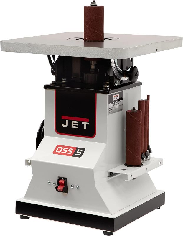 Photo 1 of JET JBOS-5 Benchtop Oscillating Spindle Sander, 1/2 HP, 1Ph 115V (708404)
