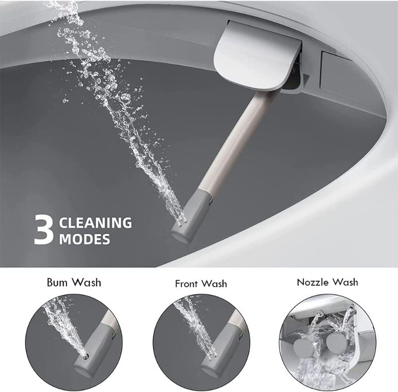 Photo 3 of BUTT BUDDY Suite - Smart Bidet Toilet Seat Attachment & Fresh Water Sprayer (Cool & Warm Temperature Control | Dual-Nozzle Cleaning, Adjustable Pressure | Easy Setup, Universal Fit)
