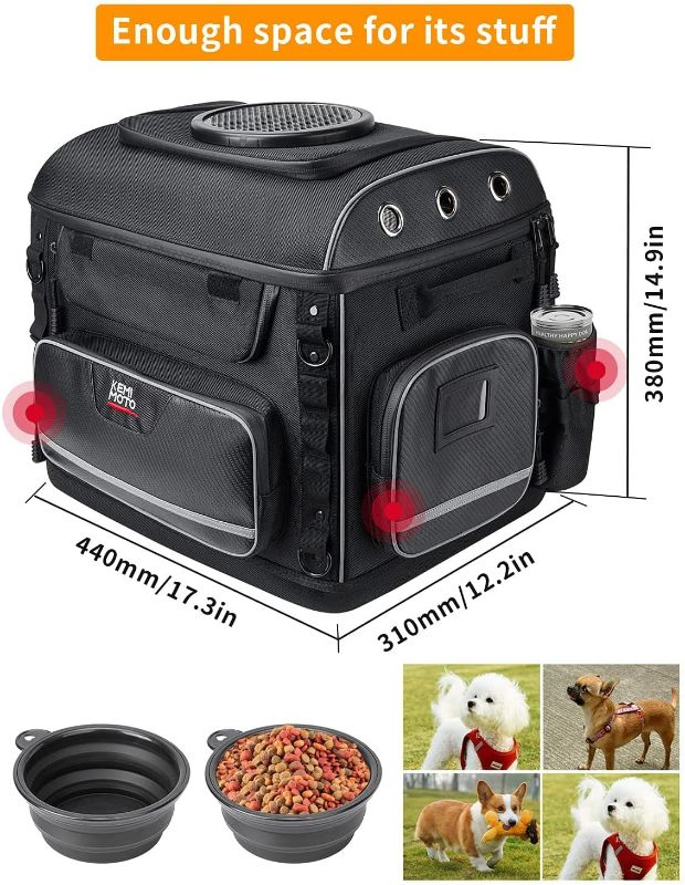 Photo 5 of Motorcycle Pet Carrier Bag Fit for Harley
