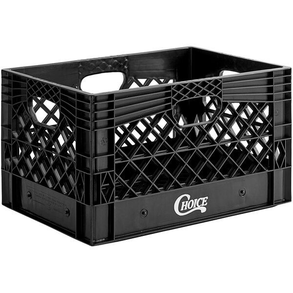 Photo 1 of set of 3 black crates