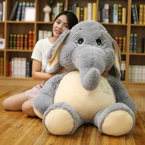 Photo 1 of Large Elephant Teddy Soft Stuffed Plush Toy
