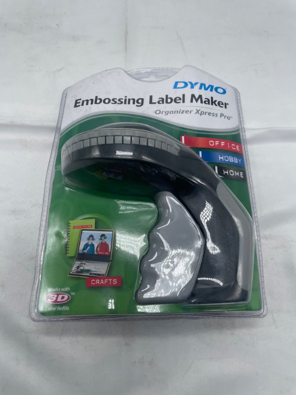 Photo 1 of DYMO Embossing Label Maker with 3 Label Tapes 12966 Machine + 3 tapes