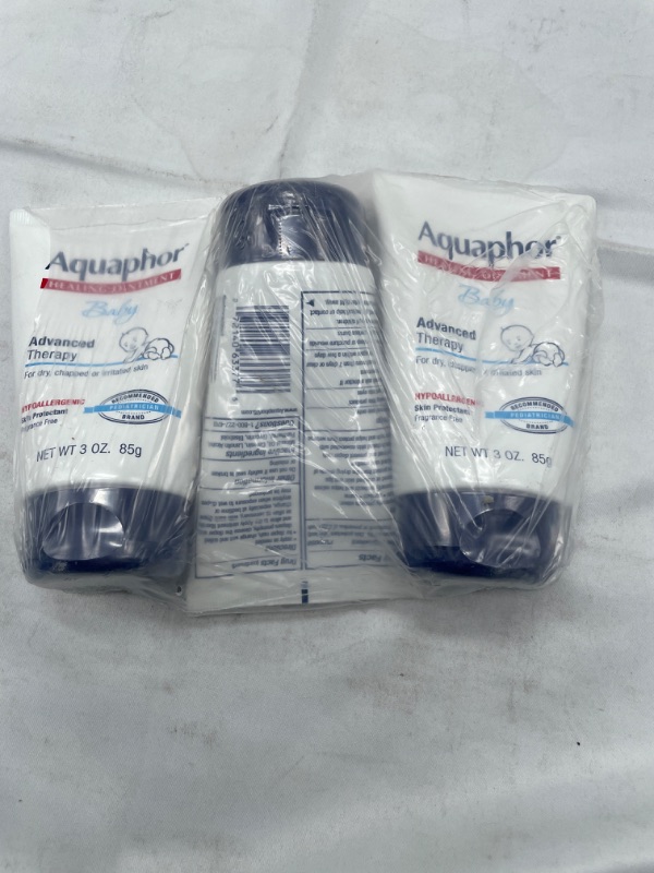 Photo 2 of Healing Ointment 3 pack Aquaphor advanced therapy