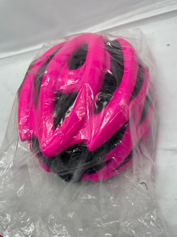 Photo 4 of KINGBIKE cycling helmet MTB pink bicycle helmet XL ultralight women men Mountain road bike helmet with light casco mtb 2021 H220423
