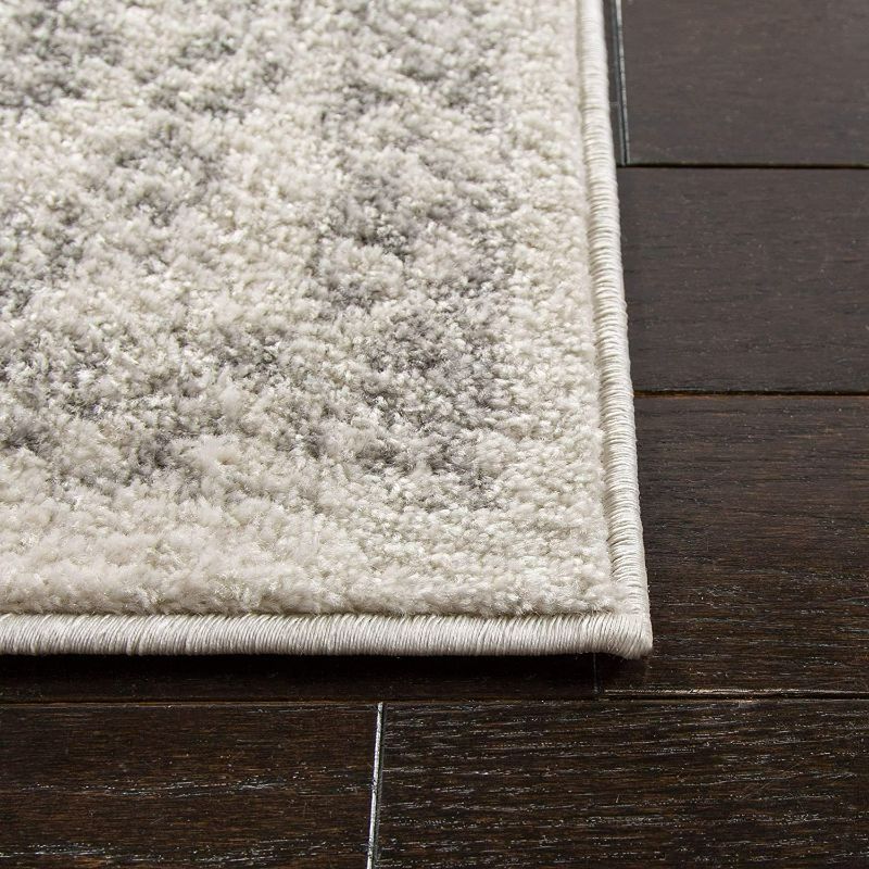 Photo 1 of SAFAVIEH Adirondack Collection 8' x 10' Ivory / Silver ADR109C Oriental Distressed Non-Shedding Living Room Bedroom Dining Home Office Area Rug
