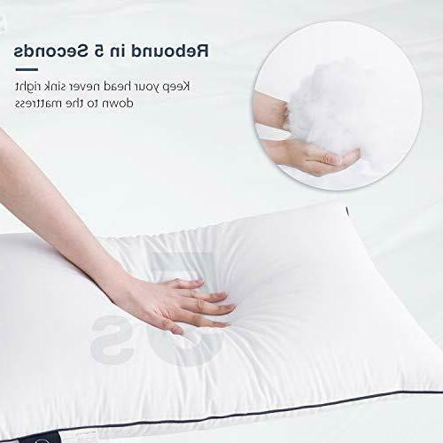 Photo 2 of Beckham Hotel Collection Bed Pillows King Size Set of 2 - Down Alternative Bedding Gel Cooling Pillow 