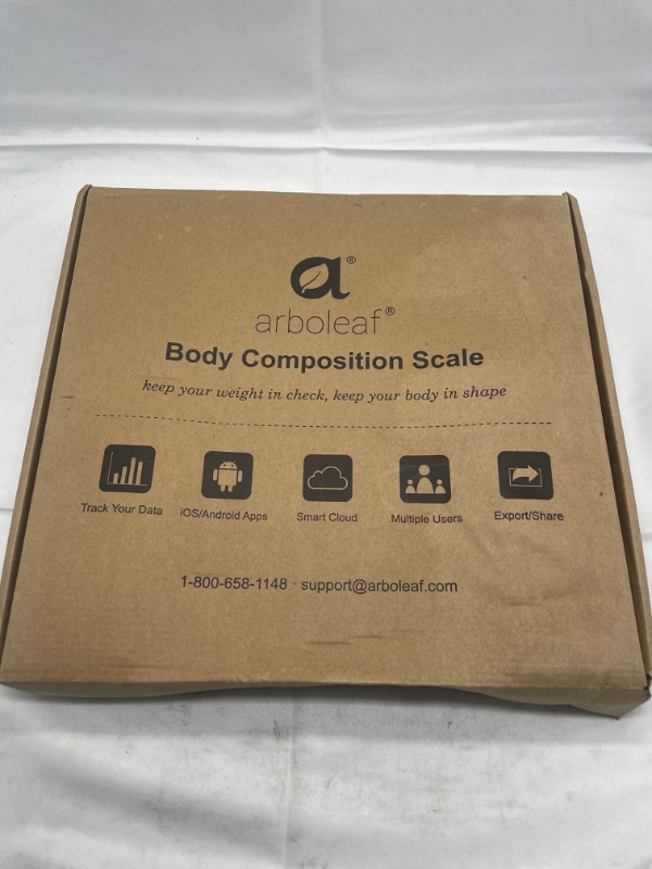 Photo 2 of Arboleaf Digital Scale, Bathroom Smart Scale Scales for Body Weight, Body Fat Monitor, BMI, BMR, Water Weight, App, Bluetooth, 5