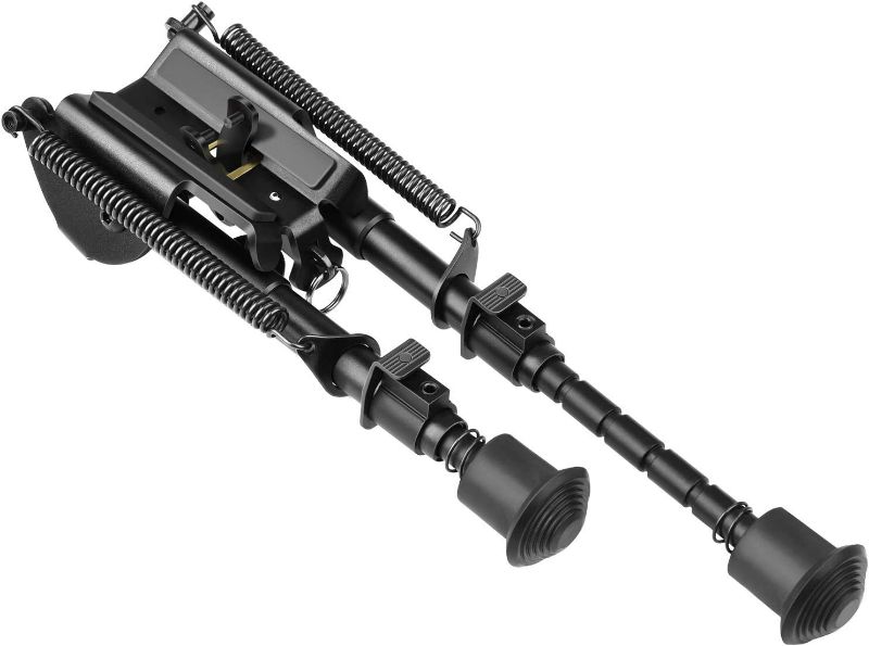 Photo 4 of CVLIFE Rifle Bipod, 6-9 Inch Adjustable Super Duty Tactical Bipod

