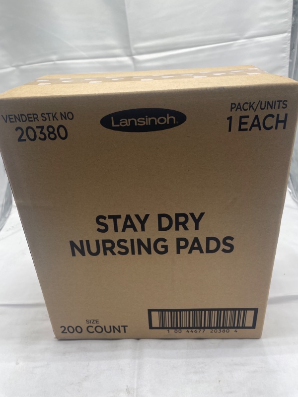 Photo 6 of Lansinoh Stay Dry Disposable Nursing Pads, Soft and Super Absorbent Breast Pads, Breastfeeding Essentials for Moms, 200 Count
