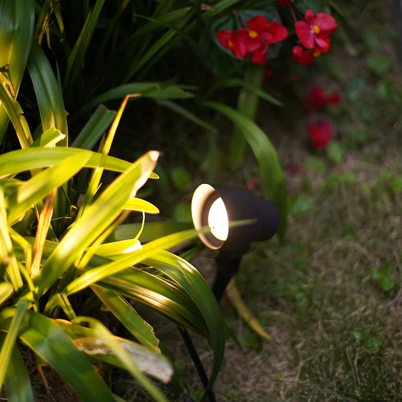 Photo 3 of  LED Floodlight Low Voltage Landscape Lighting Outdoor Spotlight for Walls Trees Flags Decorative Light, 6 Watt 12V AC for Garden Lawn Use