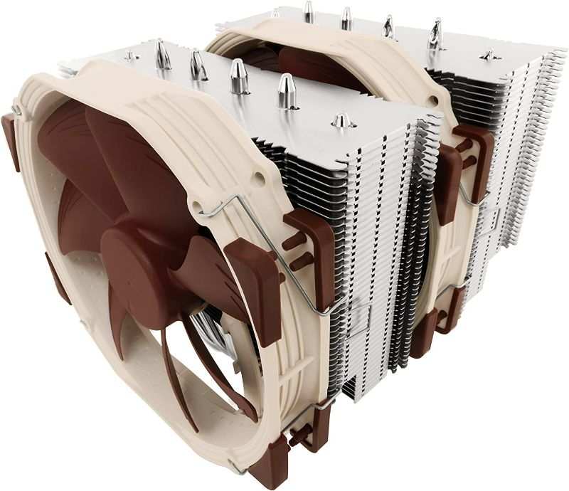 Photo 3 of Noctua NH-D15, Premium CPU Cooler with 2X NF-A15 PWM 140mm Fans (Brown)
