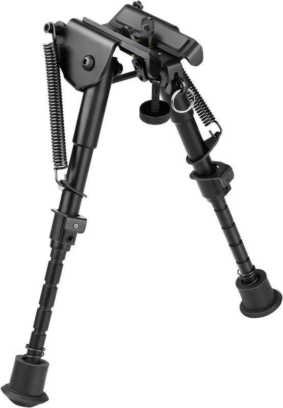 Photo 5 of CVLIFE Rifle Bipod, 6-9 Inch Adjustable Super Duty Tactical Bipod
