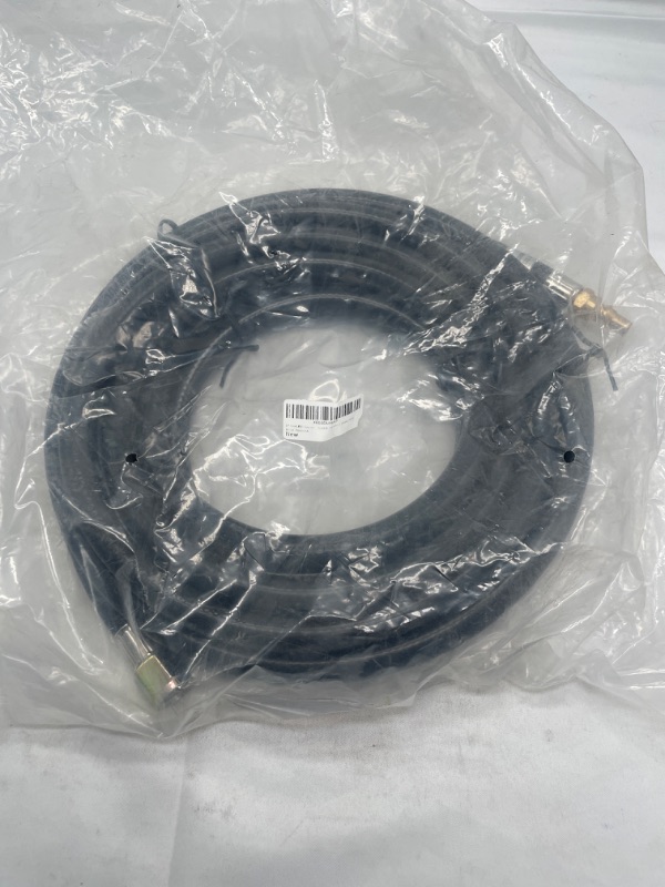 Photo 2 of DOZYANT 18 FT Quick Connect Propane Hose for RV to Grill, RV Stove Hose Connection, BBQ Quick Release LP Gas Line for Camp Chef - 3/8 Female Flare Fitting x 1/4 Full Flow Quick-Connect Male Plug 18 Feet