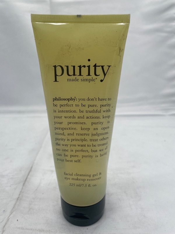 Photo 2 of philosophy purity made simple cleansing gel for face and eyes, 7.5 Fl Oz (Pack of 1)