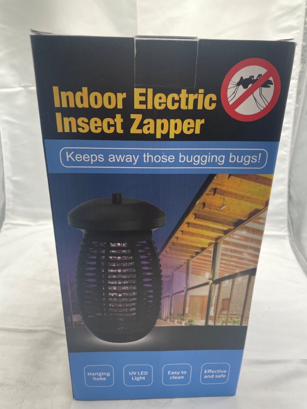 Photo 2 of ug Zapper for Indoor and Outdoor, 4200V Electric Mosquito Zapper, High Powered Pest Control Waterproof, Insect Killer for Home, Kitchen, Backyard, Camping