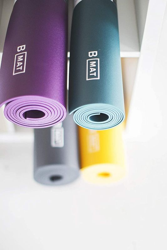 Photo 7 of B YOGA Yoga Mats | 6mm Thick Workout Mat for Women & Men | Non-slip Exercise Mats for All Types of Yoga & Pilates | Durable for Gym & Home | Eco-friendly | Available in 71" & 85"

