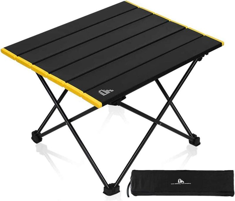 Photo 1 of iClimb Ultralight Compact Camping Alu. Folding Table with Carry Bag