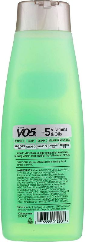 Photo 2 of VO5 Clarifying Shampoo, Kiwi Lime Squeeze 12.5 oz (Pack of 6)
