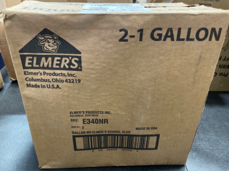Photo 8 of Elmer's Liquid School Glue, Washable, 1 Gallon, 2 Count
