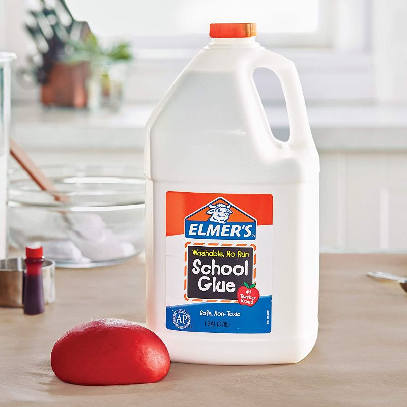 Photo 6 of Elmer's Liquid School Glue, Washable, 1 Gallon, 2 Count
