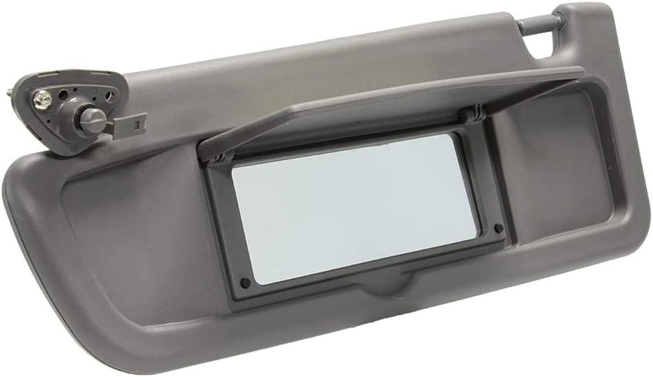 Photo 1 of Left Driver Side Sun Visor Replacement for 2006 2007 2008 2009 2010 2011 Honda Civic EX LX Sedan SI Coupe 83280-SNA-A01ZA Sun Visor Assembly (Atlas Gray)
