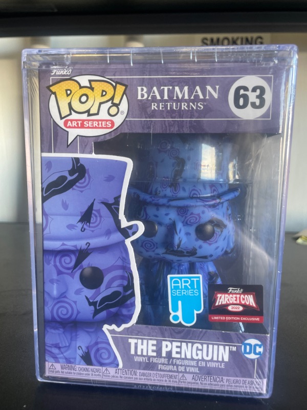 Photo 3 of Funko POP! Artist Series: DC - Penguin (Multicolor)
