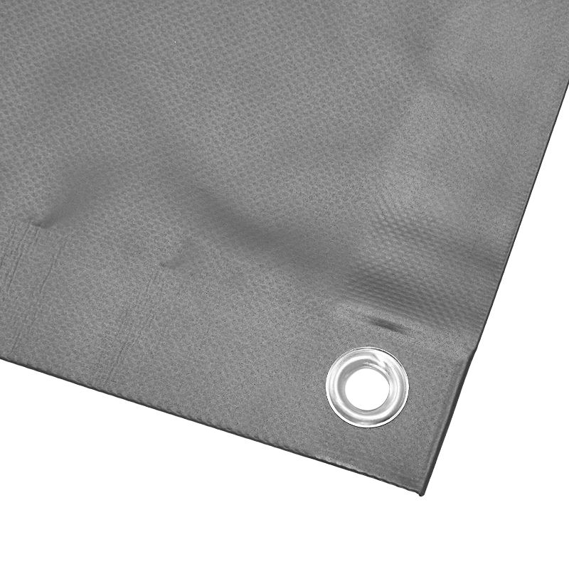 Photo 3 of AmazonCommercial Waterproof UV Resistant PVC Tarp, 6 x 10 ft., 2-Pack