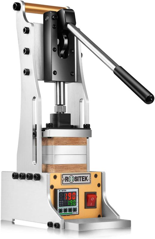 Photo 1 of ROSITEK RMP2 Manual Heat Press Machine - 3x3 Inch Heated Plates
