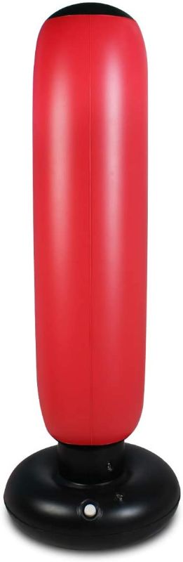 Photo 4 of Inflatable Punching Tower Bag Boxing Column Tumbler Sandbags Fitness/Training/Fun Activity, Boxing Target Bag for Children