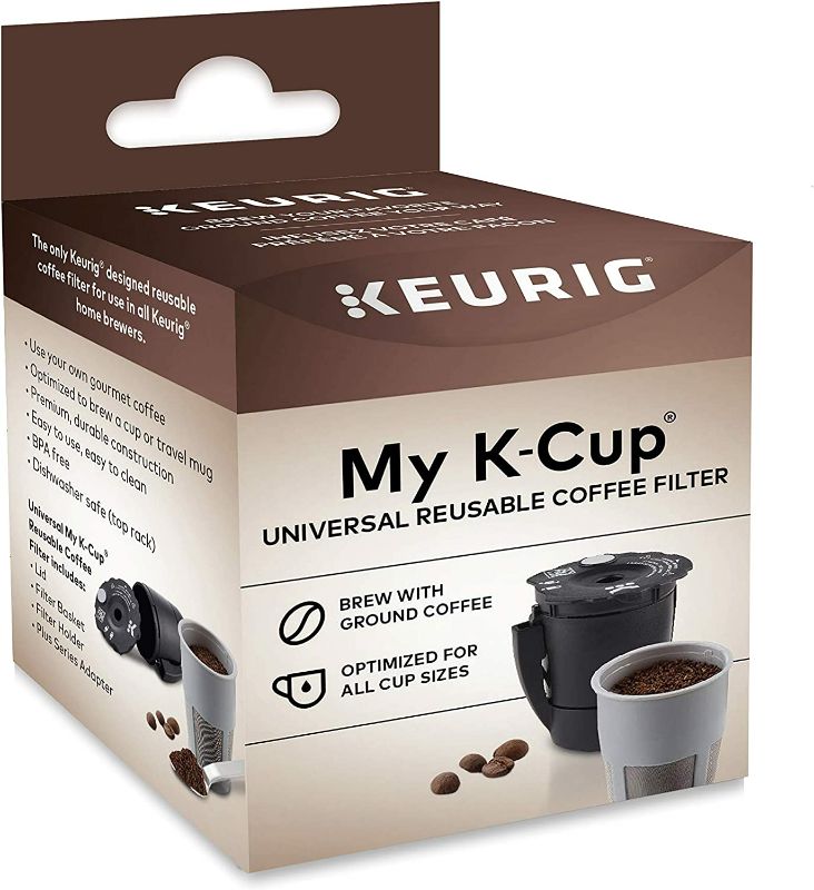Photo 1 of Keurig My K-Cup Reusable K-Cup Pod Coffee Filter, Compatible with All 2.0 Keurig K-Cup Pod Coffee Makers, 1 Count, Black